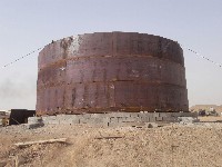 احداث تاسیسات دریافت و انتقال نفت میدان آذر